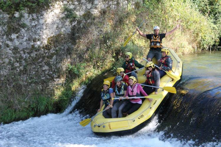 rafting near rome