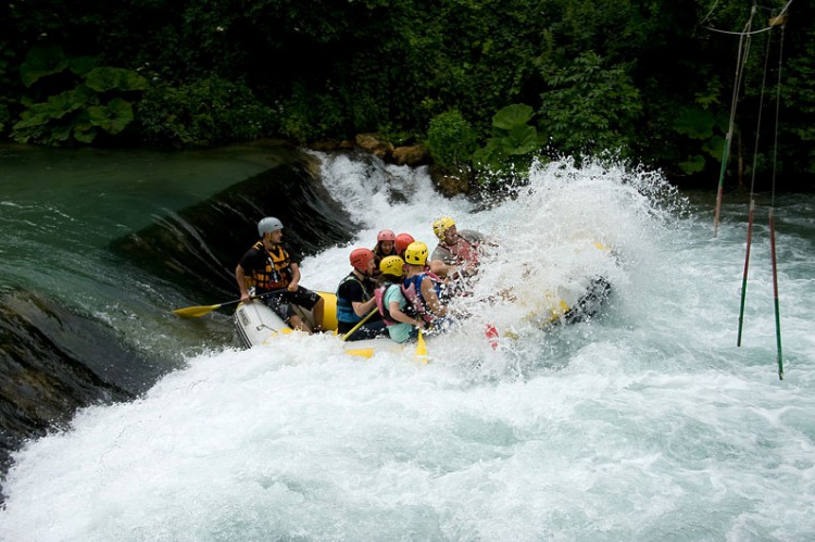 Rafting Subiaco near Rome