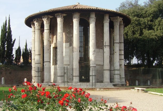 Tivoli. TEMPLE OF HERCULES VICTOR